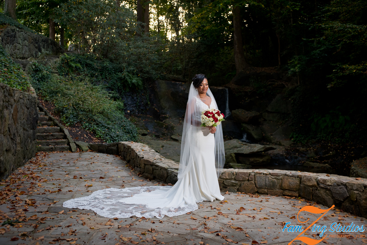 Falls Park Bridal Portraits