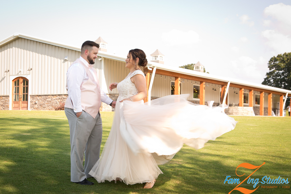 Stephanie + Tyler | Venue at Rose Springs Farm